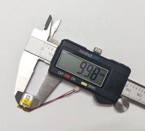 Küçük boyutlu lipo 301012 <span class=keywords><strong>3</strong></span>.7 V 25 mAh lityum polimer pil jst konnektörü ile - Product Image 2