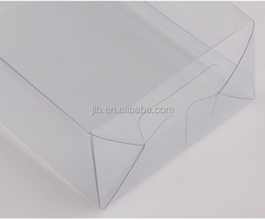 Boîte en plastique PET biodégradable personnalisée pour emballage cadeau, boîte de présentation transparente pliable, boîte de rangement - Product Image 3