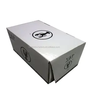 Caixa de embalagem de papel do camarão e do peixe da caixa da impressão da cor à venda