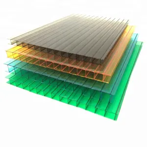 Giá Rẻ 4Mm 16Mm Twin Wall Polycarbonate Nguyên Khối Giá Tấm Ở Thổ Nhĩ Kỳ