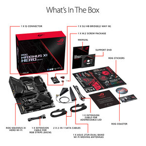 A.SUS ROG-placa base usada con enchufe LGA1151 para procesador Intel Core de escritorio de 9. ª y 8. ª generación, maxius XI HERO(WIFI) M11H - Product Image 5