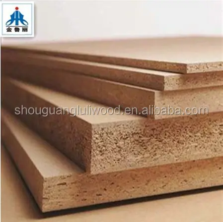 High quality 15mm-18mm raw chipboard/partical board for furniture from luli