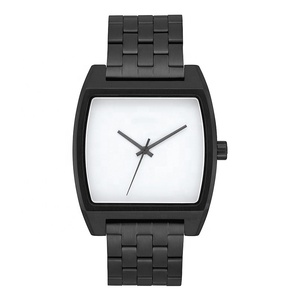Unico Mens <span class=keywords><strong>Orologi</strong></span> <span class=keywords><strong>Uomo</strong></span> Quadrato In Acciaio Inox di Moda di Modo Della Vigilanza del Quarzo Giapponese Movt di Alta Qualità di Modo - Product Image 2