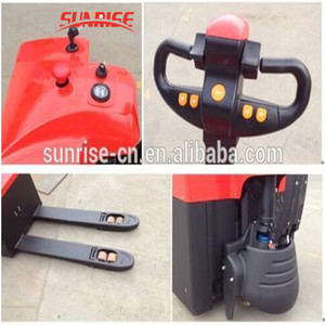 Transpaleta Eléctrica Mini Sunrise con Capacidad de Carga de 1.5 Toneladas, Ideal para Talleres Estrechos - Product Image 4