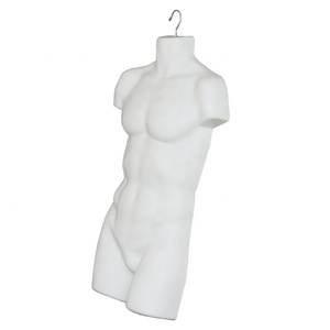 Erkek giyim giysi ekranı için kanca ile gövde yarım üst vücut erkek mankenler - Product Image 5