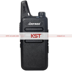 AIRFREE AP-100 UHF 400-470 MHz longue portée <span class=keywords><strong>Radio</strong></span> Bidirectionnelle professionnelle MINI émetteur-récepteur portatif KD-<span class=keywords><strong>C1</strong></span> Talkie-walkie - Product Image 1