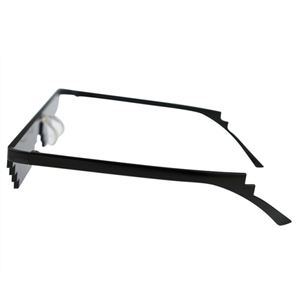 Lunettes 8 bits MLG, lunettes de soleil pixelisées, hommes femmes, marque Thug Life, lunettes de fête, lunettes vintage en mosaïque - Product Image 4