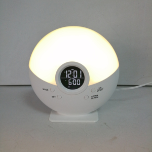 2024 Warme Wachlicht für Schlafzimmer Wecker, Sonnenaufgangs-Wecker, FM-Radio-Wecker 7 Farben wechselndes LED-Licht - Product Image 2
