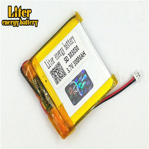 Plug 1.25-2 P Lithium battery 303030 300 mah lipo battery Rechargeable solar li ion lithium battery polymer with PCM - Product Image 3
