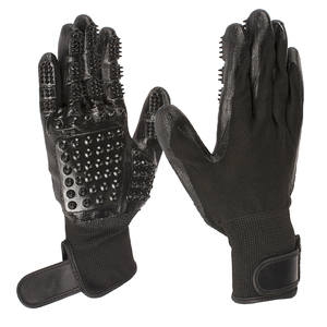 Toptan Özelleştirilmiş Sıcak Satış Çevre Dostu Pet bakım fırçası Köpek Saç Çıkarıcı Evde Beslenen Hayvan Masaj Tımar Eldiven - Product Image 1