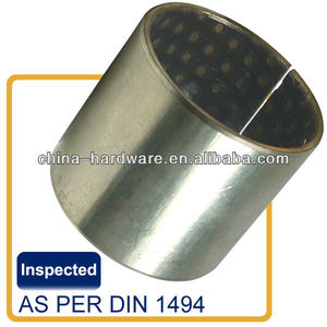 บูชเลื่อน DX 5555 ขนาด 55x60x55 มม. บูชลูกปืน PCM 45 50 55 60 65 70 UF TUP SF-2 บูชเลื่อนพลาสติก POM - Product Image 2