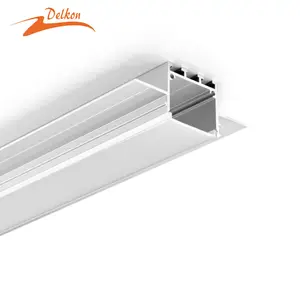 79*32mm Plaster LED Profile Recessed LED Aluminum Channel with Flange for 24mm LED Strip Drywall LED Profile