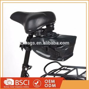 <span class=keywords><strong>Bicicleta</strong></span> <span class=keywords><strong>alforja</strong></span> de <span class=keywords><strong>cuero</strong></span> personalizada a prueba de agua - Product Image 1