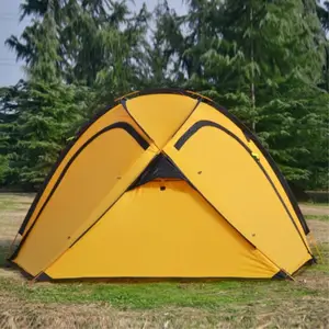 Tenda da campeggio grande per 4 persone con cupola grande per 4 stagioni invernale per la stagione fredda