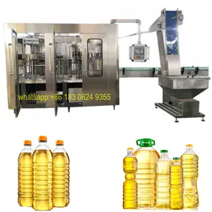 high quality cooking, edible oil filling machine, bottling plant