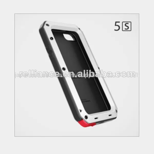 新しい到着の金属アルミ2014年自分自身のために設計iphone5sの携帯電話ケース用