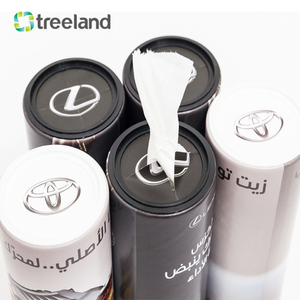 Trung Tâm Ô Tô Loại Ngăn Xếp Hộp Khăn Giấy Cho Hộp Xi Lanh Xe Bông Khăn Mặt - Product Image 2