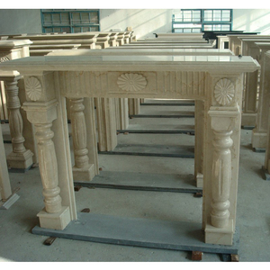 Promoción interior insertar piedra tallada decoración gran <span class=keywords><strong>chimenea</strong></span> de mármol - Product Image 4
