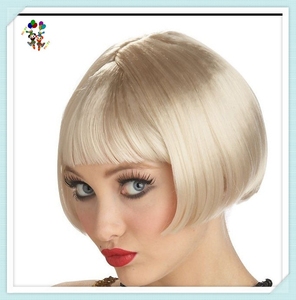 Perruques synthétiques pour femmes adultes <span class=keywords><strong>Sexy</strong></span> Roaring 20s Flapper HPC-1284 - Product Image 2