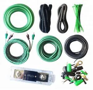 TRUE 4 Gauge OFC CCA Complete Amplifier Installation Wiring Amp Kit for car audio