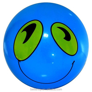 Bola de juguete inflable de PVC con cara de dibujos animados promocional de 9 pulgadas, nuevo artículo de regalo de plástico para que jueguen los estudiantes - Product Image 3