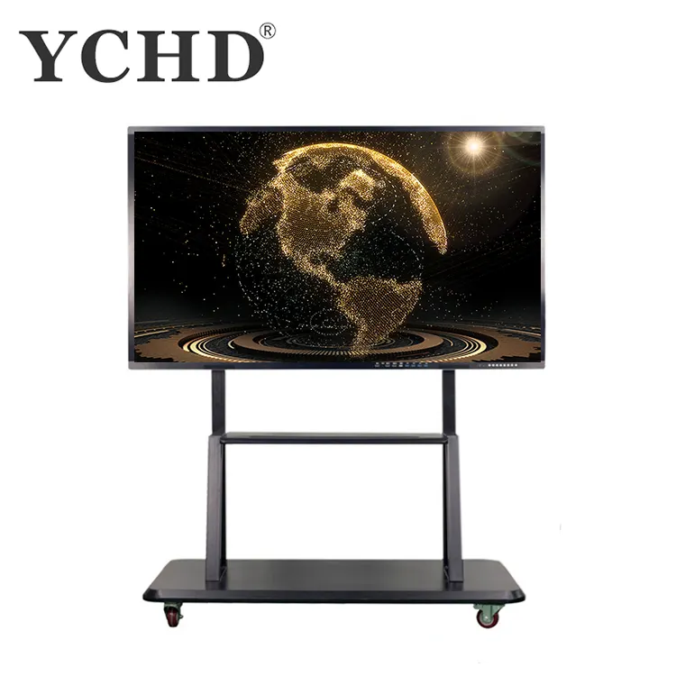 Touchscreen Monitor 85 Inch Touch Monitor Display Touch Screen Panel All Cheap Pc Monitor 20 Points Infrared Black Other Color Available 3840*2160