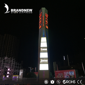 Brandnewsign Professional Factory Outlet Publicidade Três Lados Outdoors Outdoor Pylon SIgn - Product Image 6