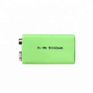 6v22 sạc 160 mah NIMH 9 v battery pack