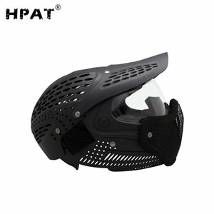 <span class=keywords><strong>Masque</strong></span> de <span class=keywords><strong>paintball</strong></span> thermique anti-buée à couverture intégrale avec protection en treillis métallique - Product Image 3