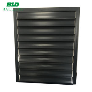 Aluminum <strong>fire</strong> <strong>rated</strong> <strong>louvers</strong> alloy 6065 vertical horizontal security system bld shutters bld7-521 - Product Image 5