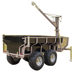 Rimorchio Agricolo Zincato Rinforzato in Offerta Speciale dalla Fabbrica Cinese A01E - Product Image 3