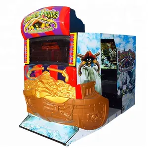 Intérieur 55 pouce LCD Pirate Bateau cible tir simulateur monnayeur arcade machine de jeu de tir