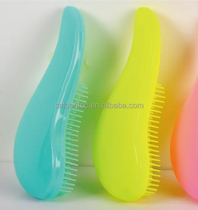 Detangler cepillo de pelo para cabello húmedo o seco, grueso o delgado, rizado o recto desenredante, cepillo de champú pelo de los niños indoloro