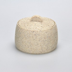 ที่ใส่ผ้าฝ้ายโพลีเรซินทรงกระบอกทรงกลมดีไซน์คลาสสิกตัดเพชร - Product Image 5