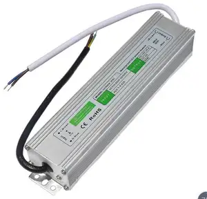 Biến Áp Chiếu Sáng DC 24V 12V IP67 Trình Điều Khiển LED Chống Nước Đèn Led Ngoài Trời Nguồn Điện 60W