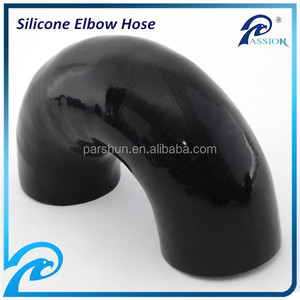 180 Degree codo ID 3 pulgadas 76 mm espesor de pared de <span class=keywords><strong>4.5</strong></span> mm a prueba de calor tubo de goma de silicona - Product Image 2