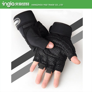 Doux Demi Doigt Gants Sports de Plein Air Vélo D'exercice Vélo Poids De Levage Gym Formation Gants - Product Image 2