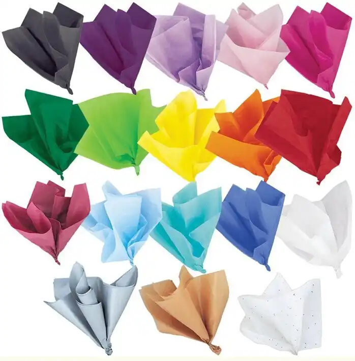 18g solid color gift wrapping tissue