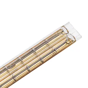 240V 1500W twin shortwave halogen heating tube elements