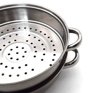 Пароварка из нержавеющей стали для приготовления пищи, 28 см, 2 уровня - Product Image 5