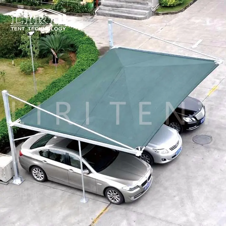 Dijual Tenda Cuci Mobil Pelindung Aluminium/Tenda Parkir Mobil/Tenda Port Mobil Tiongkok