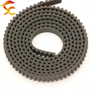 Quickly ship GT3 Open Synchronous belt width 6/9/10/15mm With Fiberglass Core 3GT Rubber open timing belt in stock