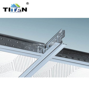 in <span class=keywords><strong>acciaio</strong></span> zincato t24 piatta t bar sospeso t griglia del soffitto componenti - Product Image 4