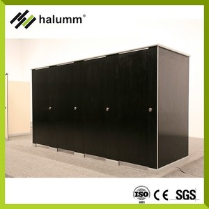 Excellente qualité à faible prix stratifié <span class=keywords><strong>hpl</strong></span> toilettes cabines / curve panneau <span class=keywords><strong>hpl</strong></span> cabinet de toilette - Product Image 2