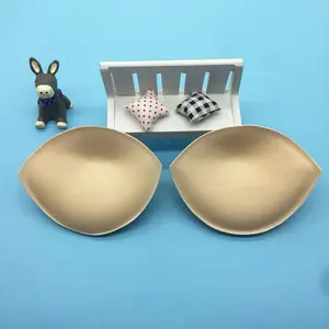 Pasokan Pabrik Nyaman Bikini Pad Wanita Baju Renang Busa Bra Pad Sisipan