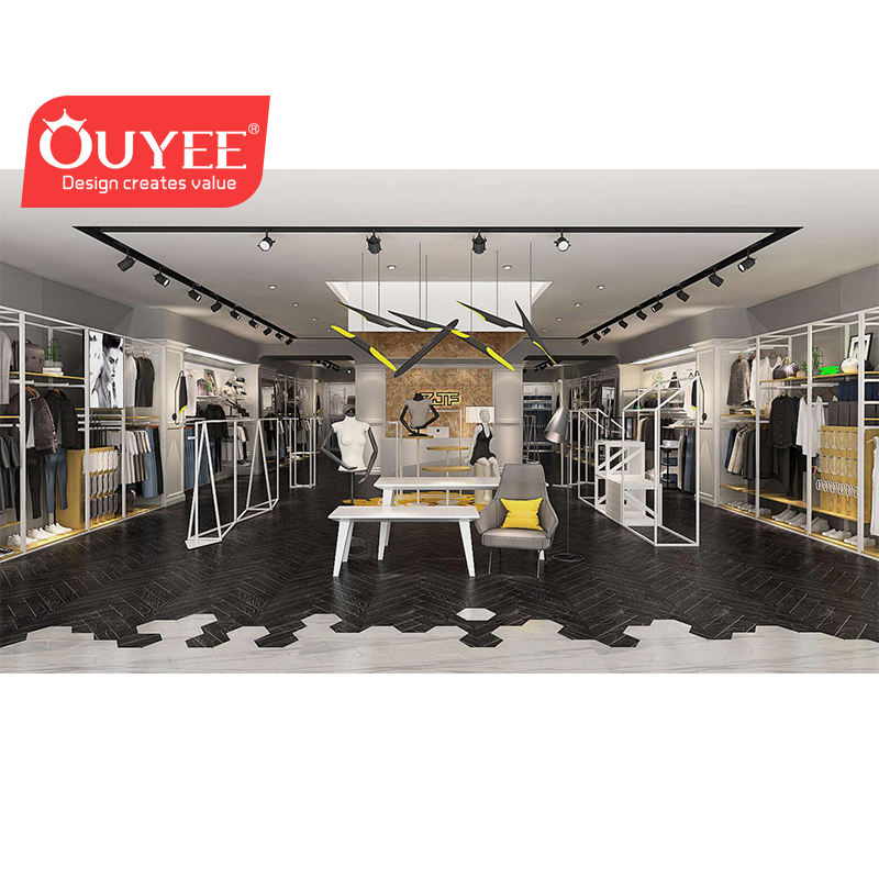 Décoration Boutique Vetement Homme Chine Usine Moderne Homme