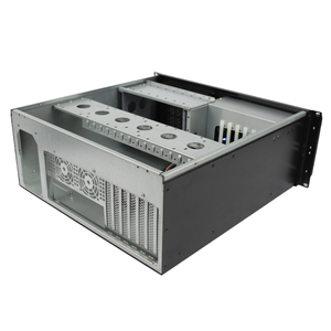 Chất lượng cao <span class=keywords><strong>19</strong></span> <span class=keywords><strong>inch</strong></span> <span class=keywords><strong>4U</strong></span> BTX Rack mount thép công nghiệp lưu trữ trường hợp máy chủ với ba 12025 người hâm mộ và Side Panel cửa sổ trong kho - Product Image 3