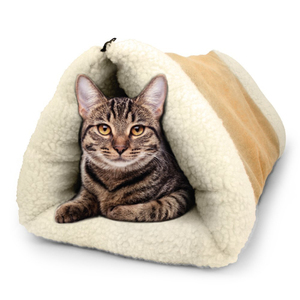 Palais des animaux de compagnie 2 en 1, lit en forme de Tunnel et tapis pour animaux domestiques, chiens et chatons, pour voyage ou maison - Product Image 1