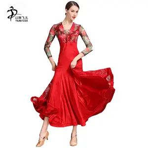 Ballroom Dresses Adults Waltz Standard Dance Ballroom Elegant Strip Dance Dress For Sale Stage Dance Wear