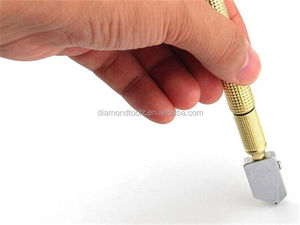 Mango de metal pluma herramientas de corte cortador de vidrio para cortar vidrio 2-9mm - Product Image 1